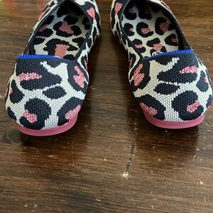 Rothy’s big cat red flats retired size 10w